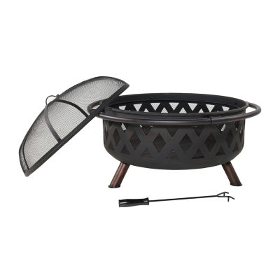 Sunnydaze Collection Portable Weather Resistant Fire Pit