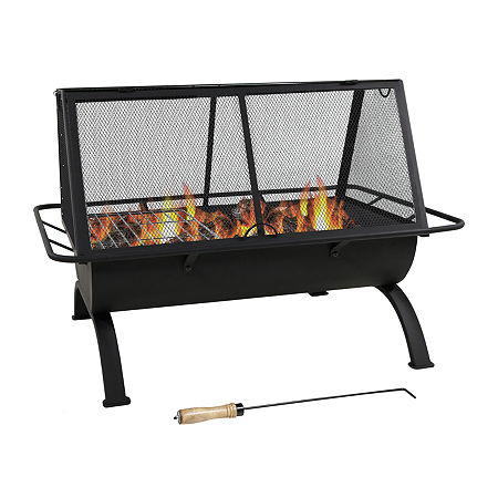 Sunnydaze Collection Fire Pit, One Size, Black