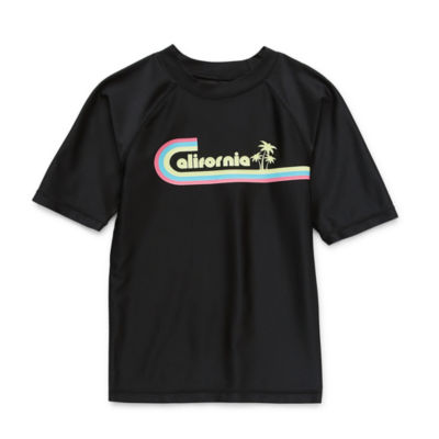 Thereabouts Little & Big Boys Rash Guard, Color Cali JCPenney