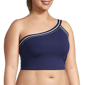 Sports Illustrated Medium Support Sports Bra, Color: Blue Sapphire -  JCPenney