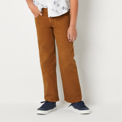 Thereabouts Little & Big Boys Adjustable Waist Stretch Fabric Straight Leg Jean
