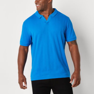 royal blue polo t shirt mens