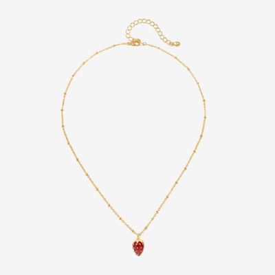 Bijoux Bar Womens 16 Inch Pendant Necklace