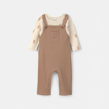 Carter's Baby Boys 2-pc. Jumpsuit Set, 9 Months, Brown