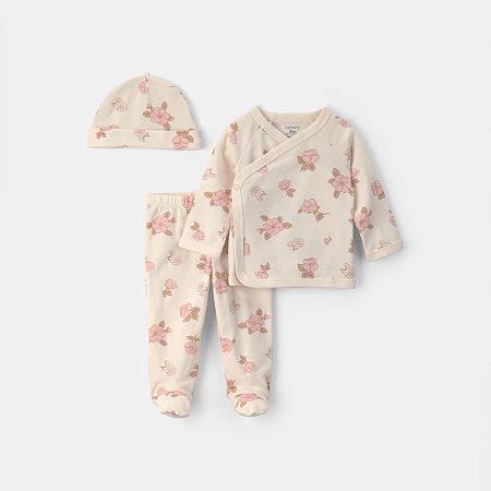 Carter's Baby Girls 3-pc. Baby Clothing Set, 3 Months, White