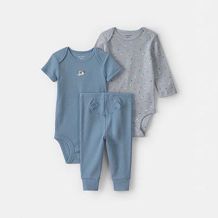 Carter's Baby Boys 3-pc. Pant Set, 3 Months, Blue