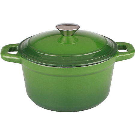 BergHOFF Neo 7-qt. Round Cast Iron Casserole Dish, One Size, Green