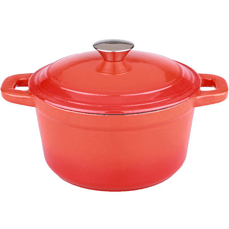 BergHOFF Neo 7-qt. Round Cast Iron Casserole Dish, One Size, Orange