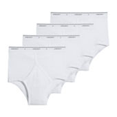 STAFFORD JCPENNEY VINTAGE Mens 6 Pairs White Full-Cut Briefs Underwear sz  40 USA $32.24 - PicClick