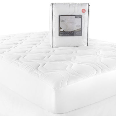 Liz Claiborne Infinity TrueGrip Mattress Pad, Color White JCPenney