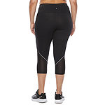 Xersion Train Running High Rise Quick Dry Plus Workout Capris
