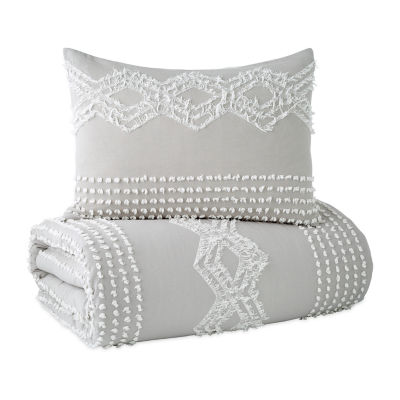 CHF Cut Geo 3-pc. Midweight Comforter Set