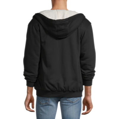 VINTAGE LEATHER Sherpa Lined Hoodie Jacket Dulles Town Center