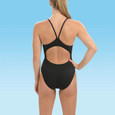 Dolfin Reliance Solid V-Back Womens One Piece Swimsuit