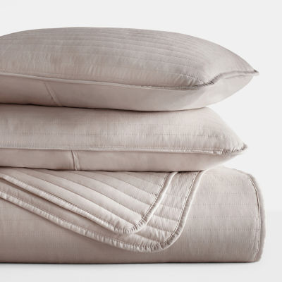 Casual Comfort Stripe Stitch Quilt Set