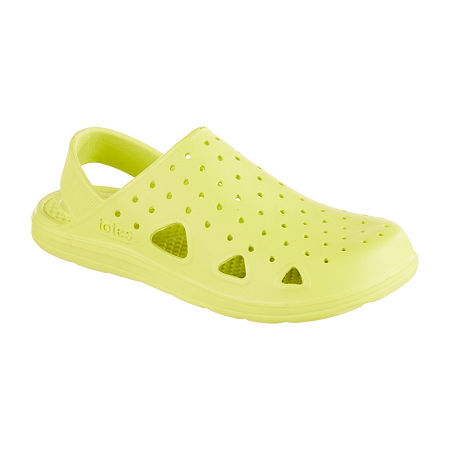 Totes Little & Big Kid Unisex Splash & Play Clog Slide Sandals, 13-1, Yellow