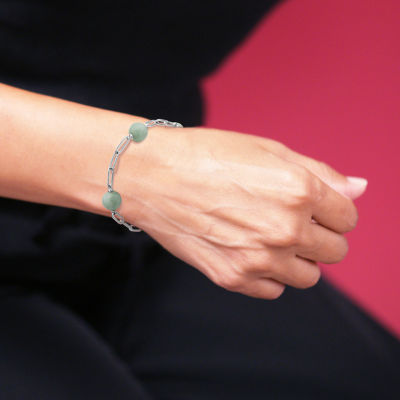 Genuine Green Jade Strand Bracelets