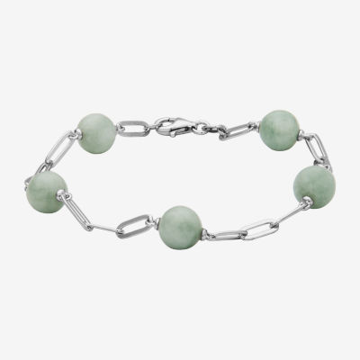 Genuine Green Jade Strand Bracelets