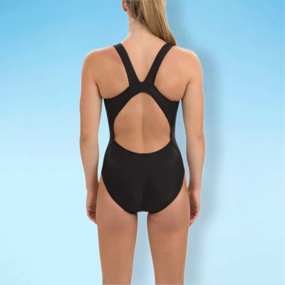 Dolfin Basics Solid Hp Back Womens One Piece Swimsuit