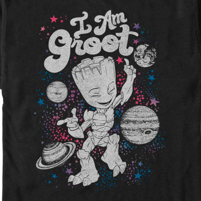 Mens Short Sleeve Groot Graphic T-Shirt