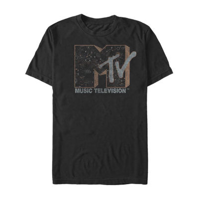 Mens Short Sleeve MTV Graphic T-Shirt