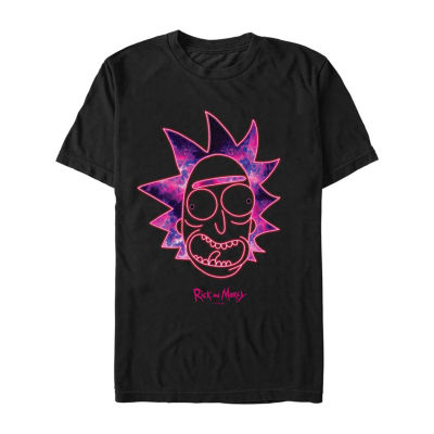 Mens Short Sleeve Rick and Morty Graphic T-Shirt