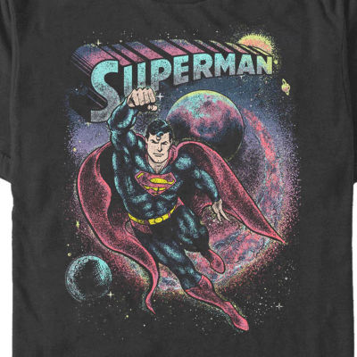 Mens Short Sleeve Superman Graphic T-Shirt