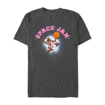 Mens Short Sleeve Space Jam Graphic T-Shirt