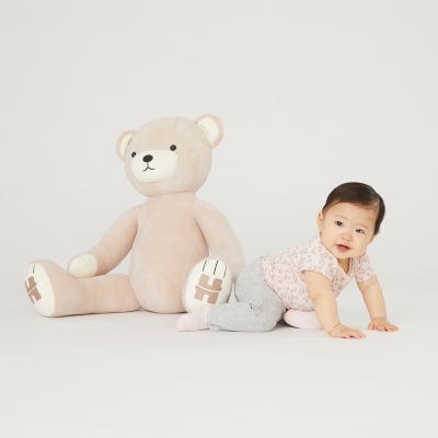 Huggies Baby Girls Mid Rise Straight Regular Fit Pull-On Pant