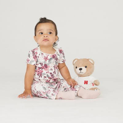 Huggies Baby Girls Mid Rise Straight Regular Fit Pull-On Pant