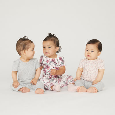 Huggies Baby Girls Mid Rise Straight Regular Fit Pull-On Pant