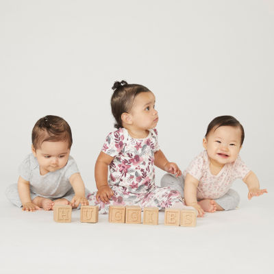 Huggies Baby Girls Mid Rise Straight Regular Fit Pull-On Pant