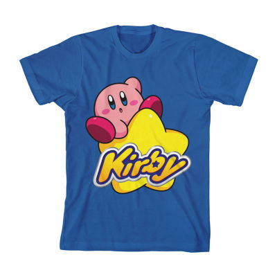 Little & Big Boys Crew Neck Short Sleeve Kirby Graphic T-Shirt