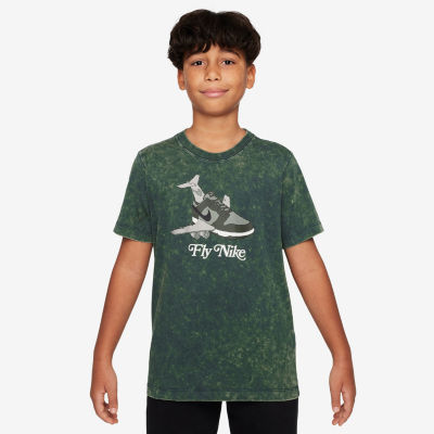 Nike Big Unisex Crew Neck Short Sleeve Graphic T-Shirt