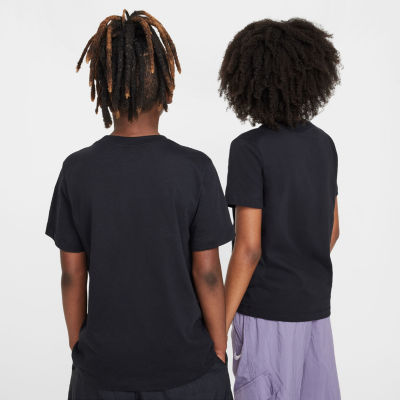 Nike Big Kid Unisex Crew Neck Short Sleeve Regular Fit Graphic T-Shirt