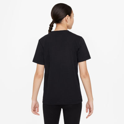Nike Big Kid Unisex Crew Neck Short Sleeve Regular Fit Graphic T-Shirt
