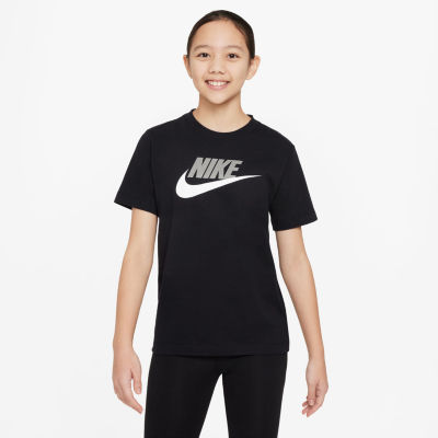 Nike Big Kid Unisex Crew Neck Short Sleeve Regular Fit Graphic T-Shirt