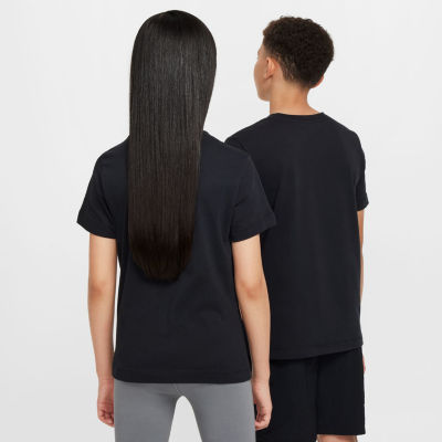 Nike Big Kid Unisex Crew Neck Short Sleeve Regular Fit Graphic T-Shirt