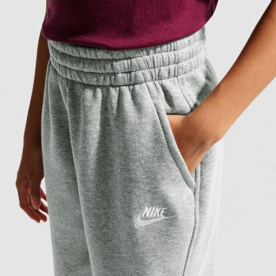 Nike Club Big Kid Unisex Regular Fit Fleece Pull-On Pant