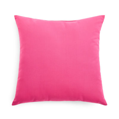 Outdoor Oasis 20"X 20" Rose Valley Square Throw Pillow