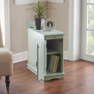 Butler Storage Chairside Table