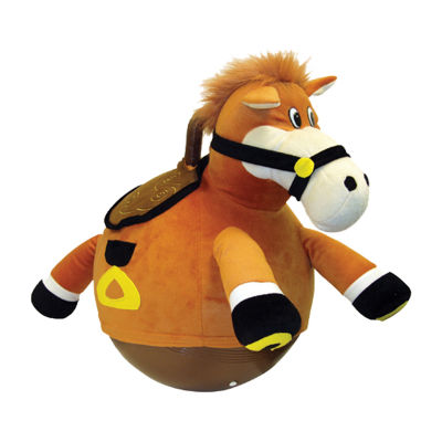 Bouncy store horse ball