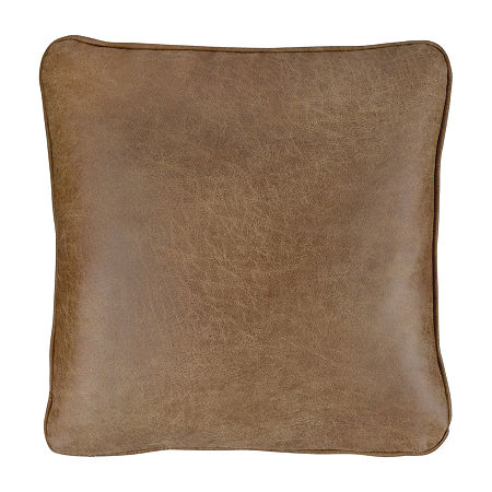 Signature Design By Ashley Cortnie Square Throw Pillow, One Size, Brown