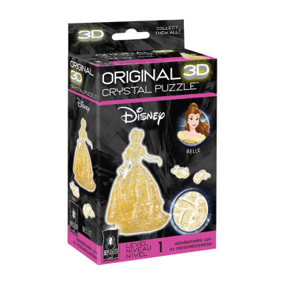 Bepuzzled 3d Crystal Puzzle - Disney Belle 41 Pcs Puzzle