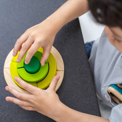 Curve Blocks Preschool Toy Brain Game