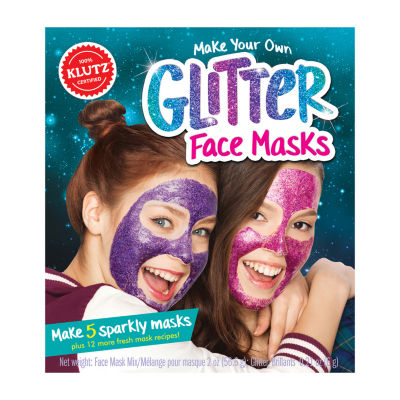 Klutz Make Your Own Glitter Face Masks Kit