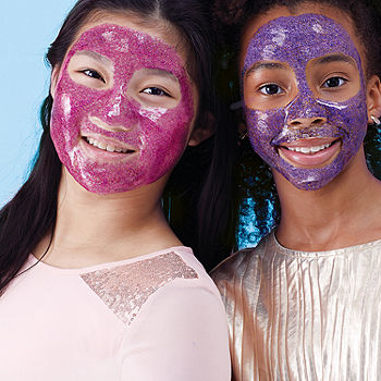 Purple Glitter Face Mask
