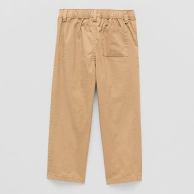 Okie Dokie Toddler & Little Boys Straight Relaxed Fit Pull-On Pant