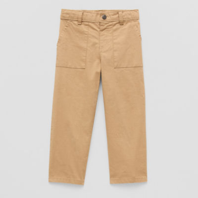Okie Dokie Toddler & Little Boys Straight Pull-On Pant