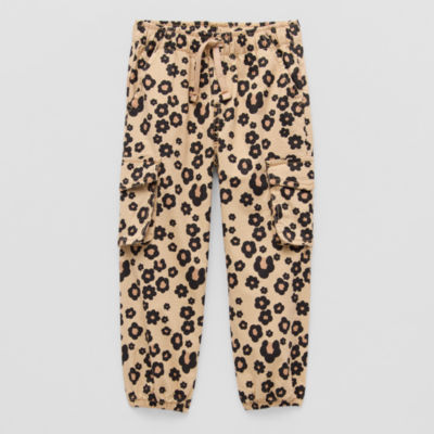 Okie Dokie Toddler & Little Girls Cuffed Regular Fit Jogger Pant